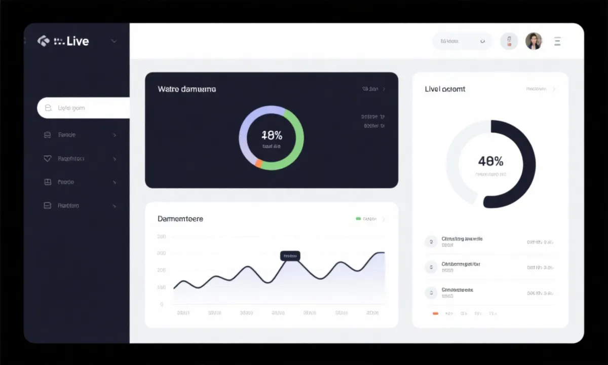 直播中心界面预览